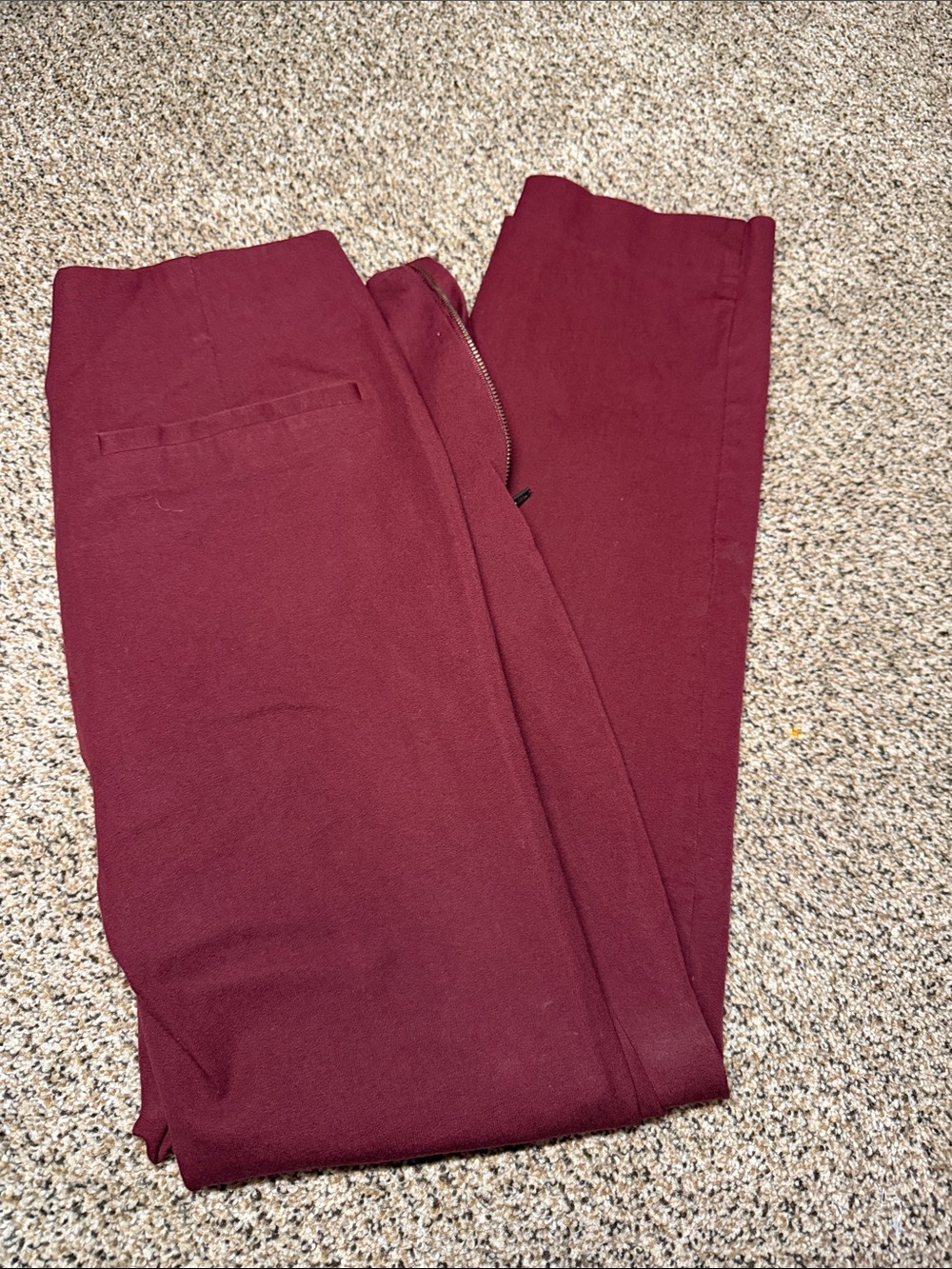 a new day Women's Skinny Pants in Burgundy